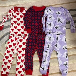 Hanna Andersson Bundle of 3 Toddler Pajama Sets